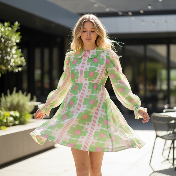 Current Vintage by Elisabeth English Dresses & Skirts - True Vintage Floral Dress – from Current Vintage Nantucket